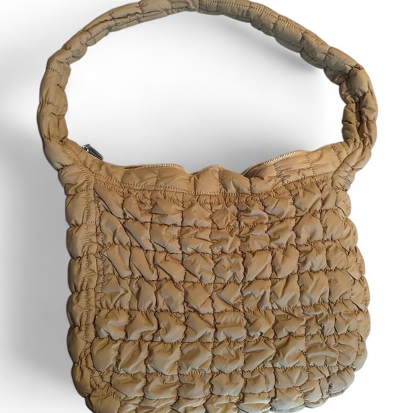 Quilted Puffer Shoulder Bag - Picture 1 of 7